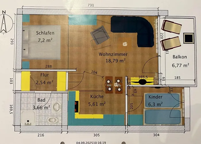 Berolina 801 - Meerestraum Lejlighed *